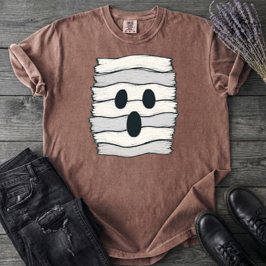 Fabric Strip Ghost T-Shirt