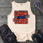 Caffeine And Curses Tank Top