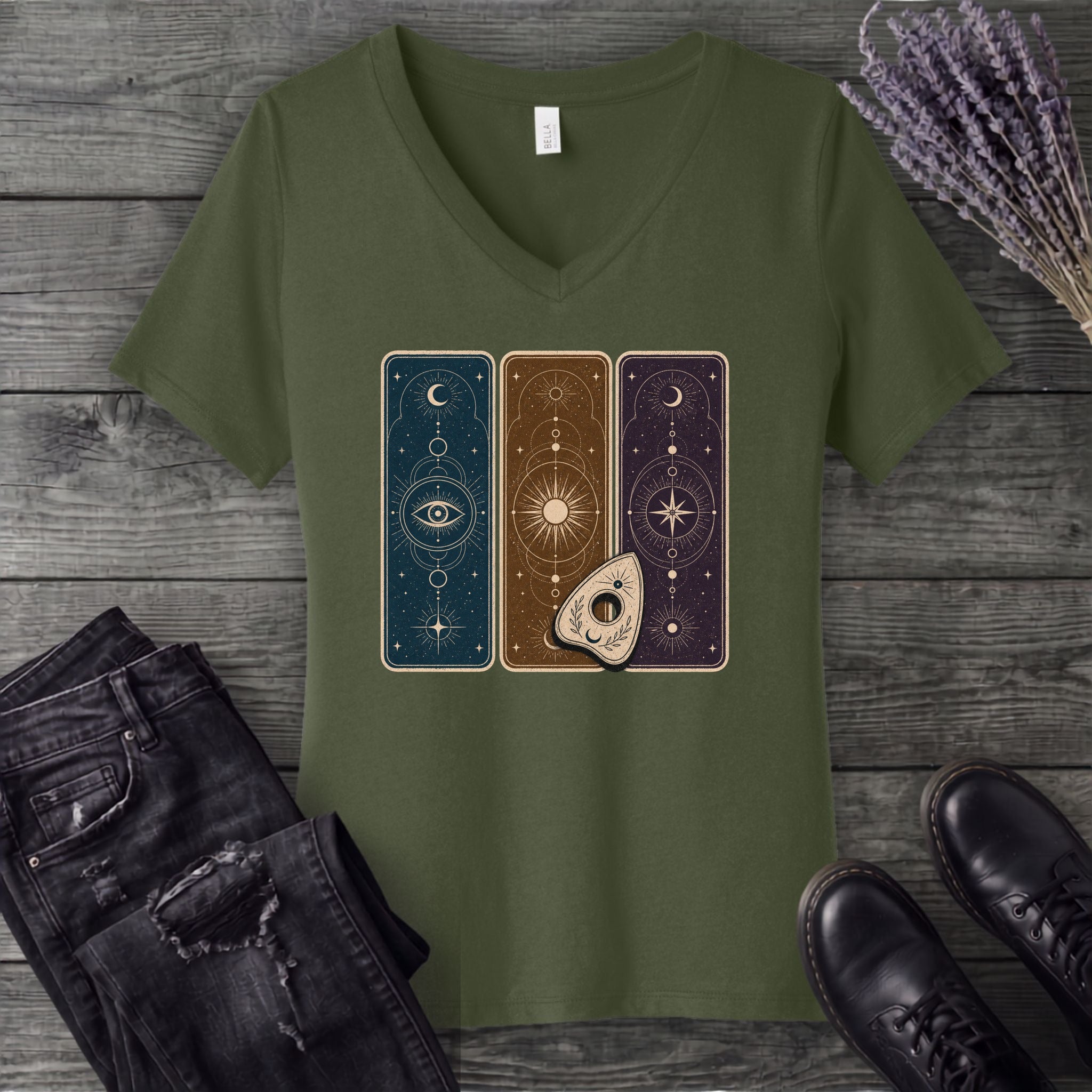Celestial Séance V-Neck T-Shirt