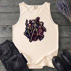 Textured Dancing Skeletons Tank Top