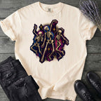 Textured Dancing Skeletons T-Shirt