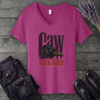 Caw Back Later V-Neck T-Shirt