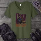 Caw Back Later V-Neck T-Shirt