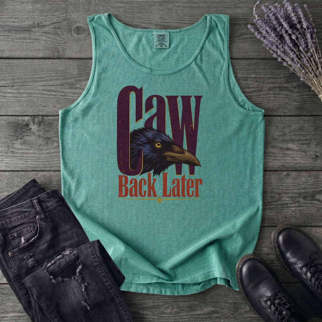 Caw Back Later Tank Top
