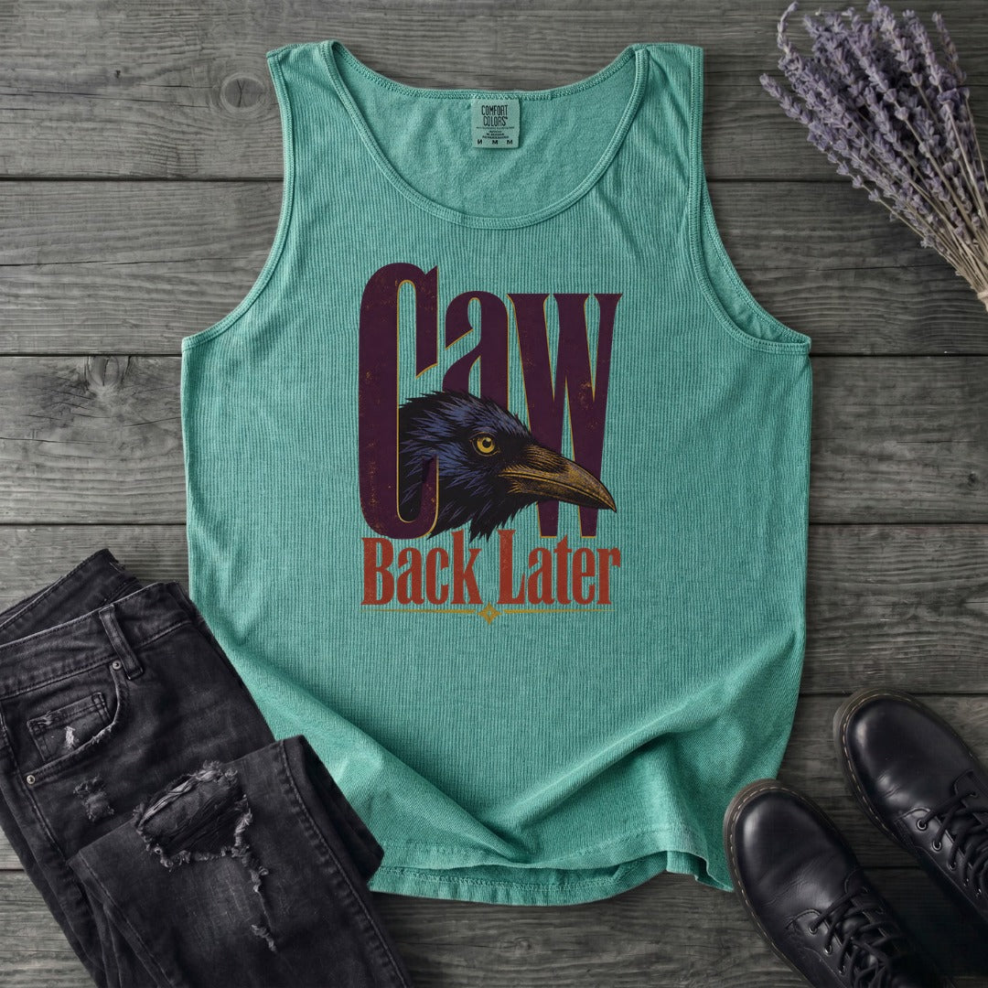 Caw Back Later Tank Top