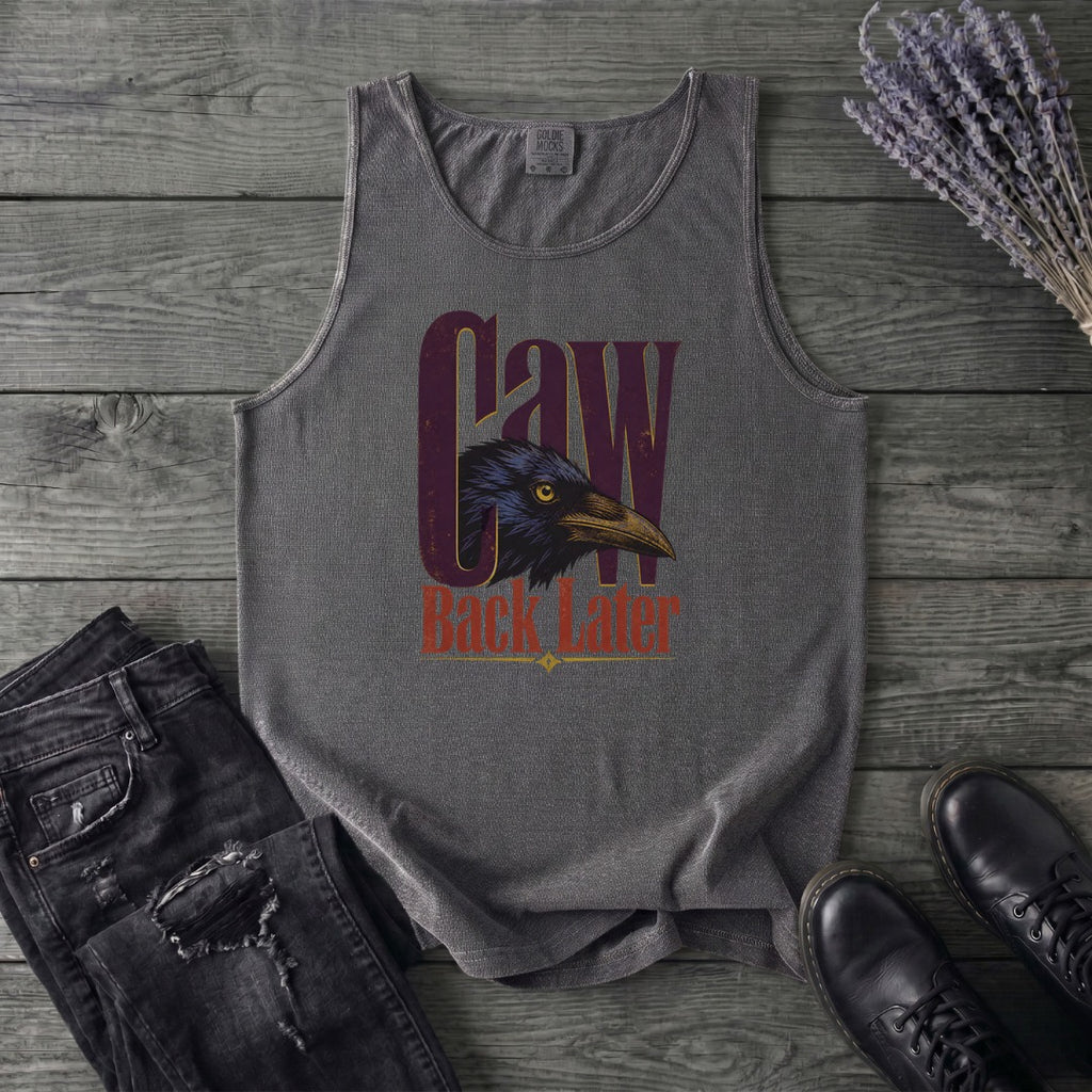Caw Back Later Tank Top