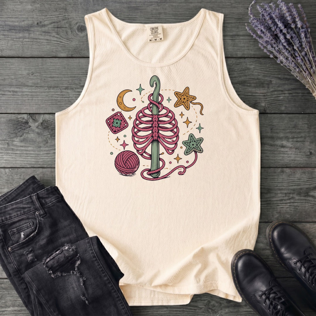 Ribbed Crochet Tank Top