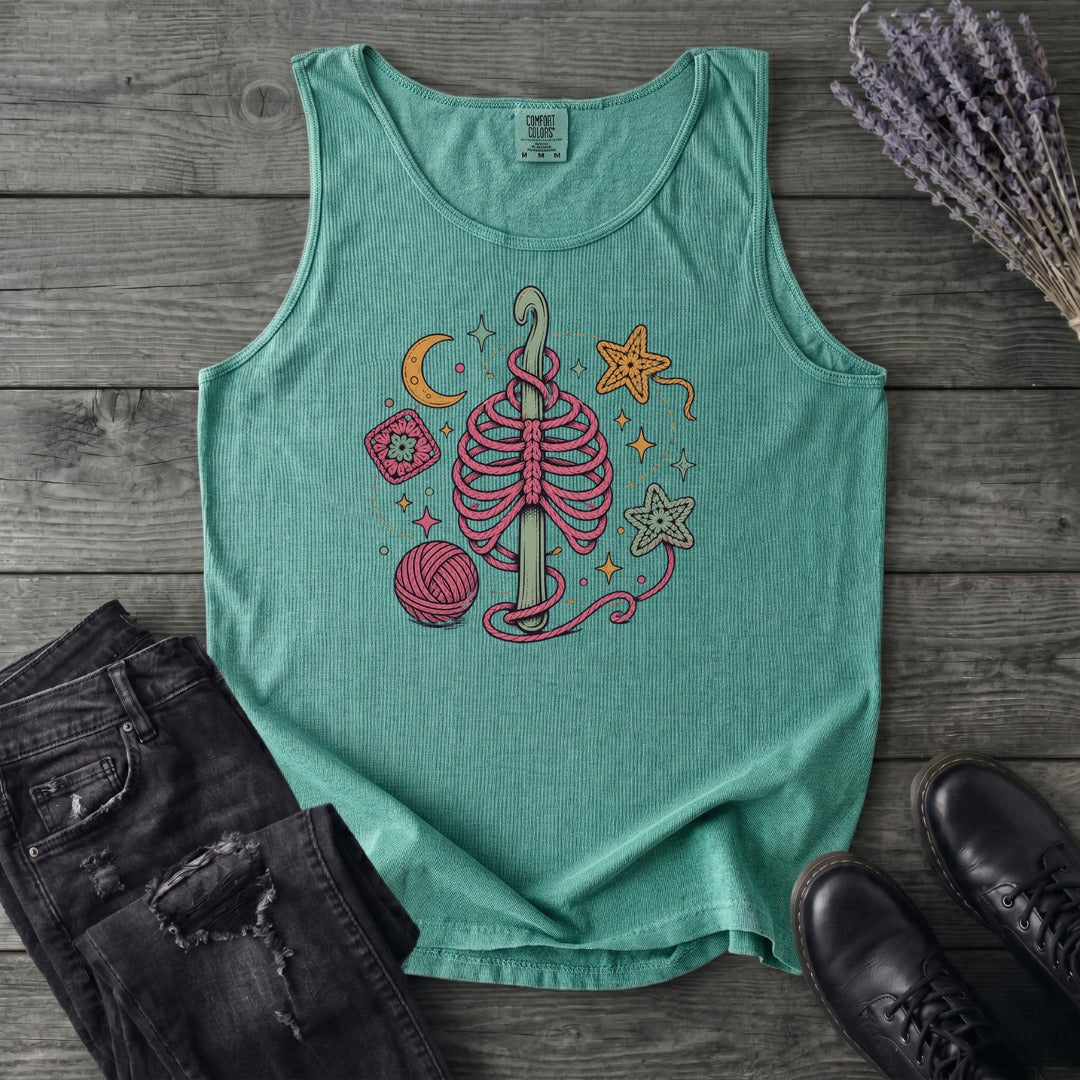 Ribbed Crochet Tank Top