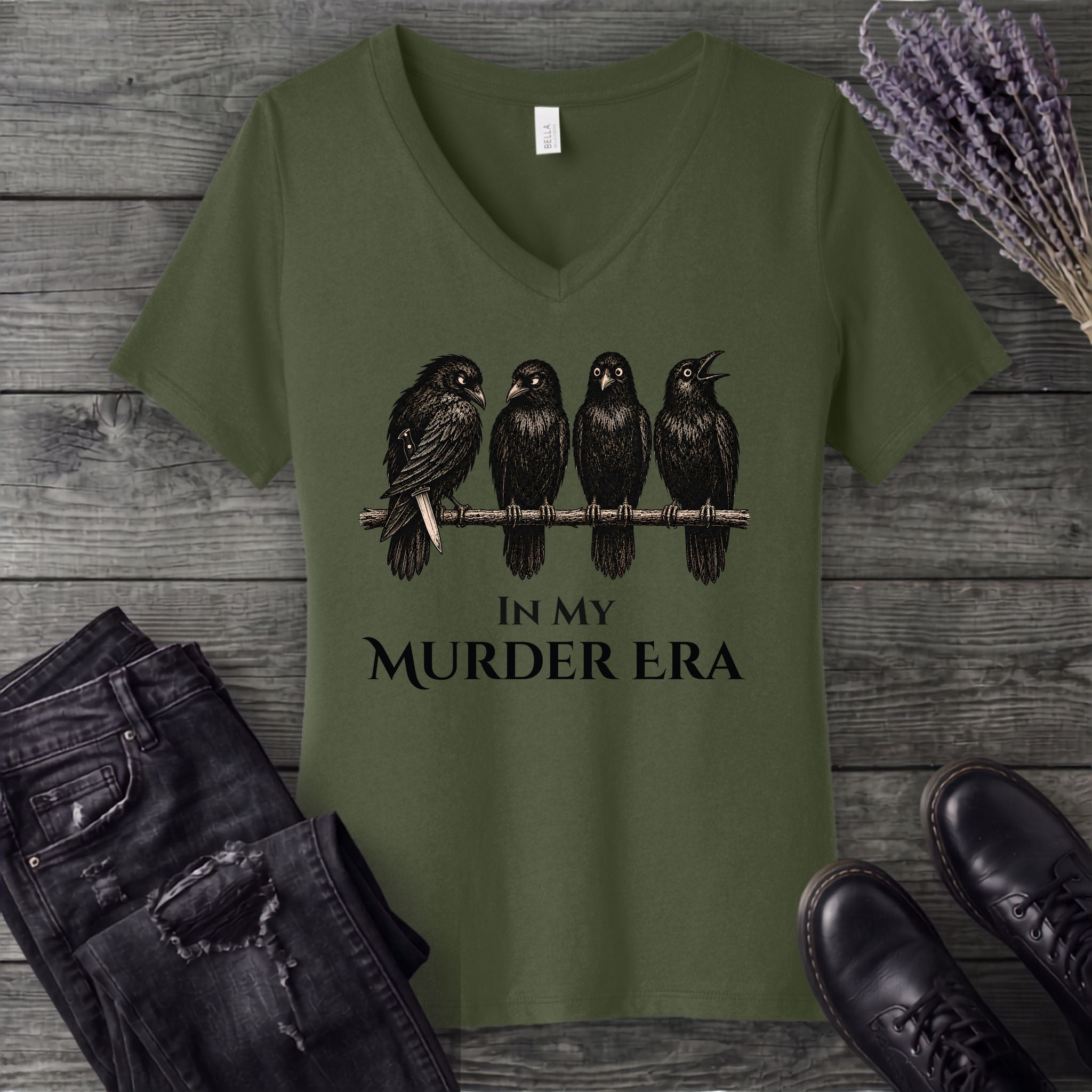 In My Murder Era V-Neck T-Shirt