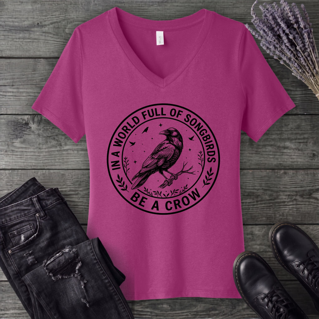 Be A Crow V-Neck T-Shirt