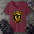 Felines Against Fascism V-Neck T-Shirt