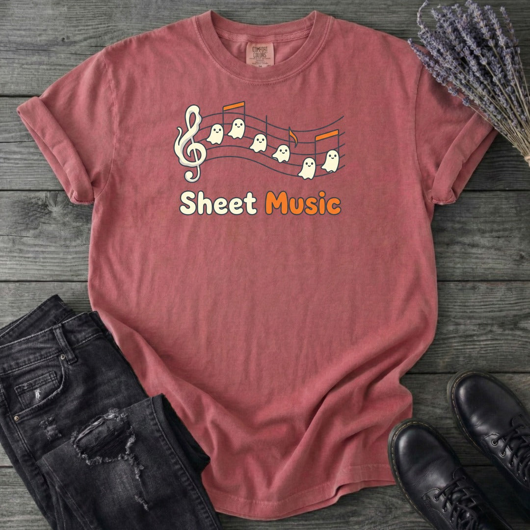 Sheet Music T-Shirt