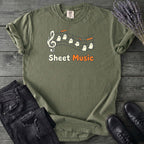 Sheet Music T-Shirt