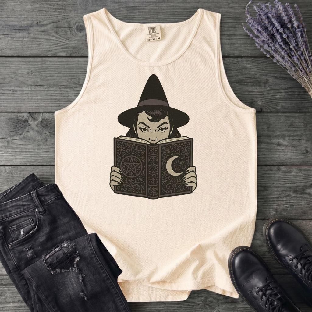 Witch Reading Tank Top