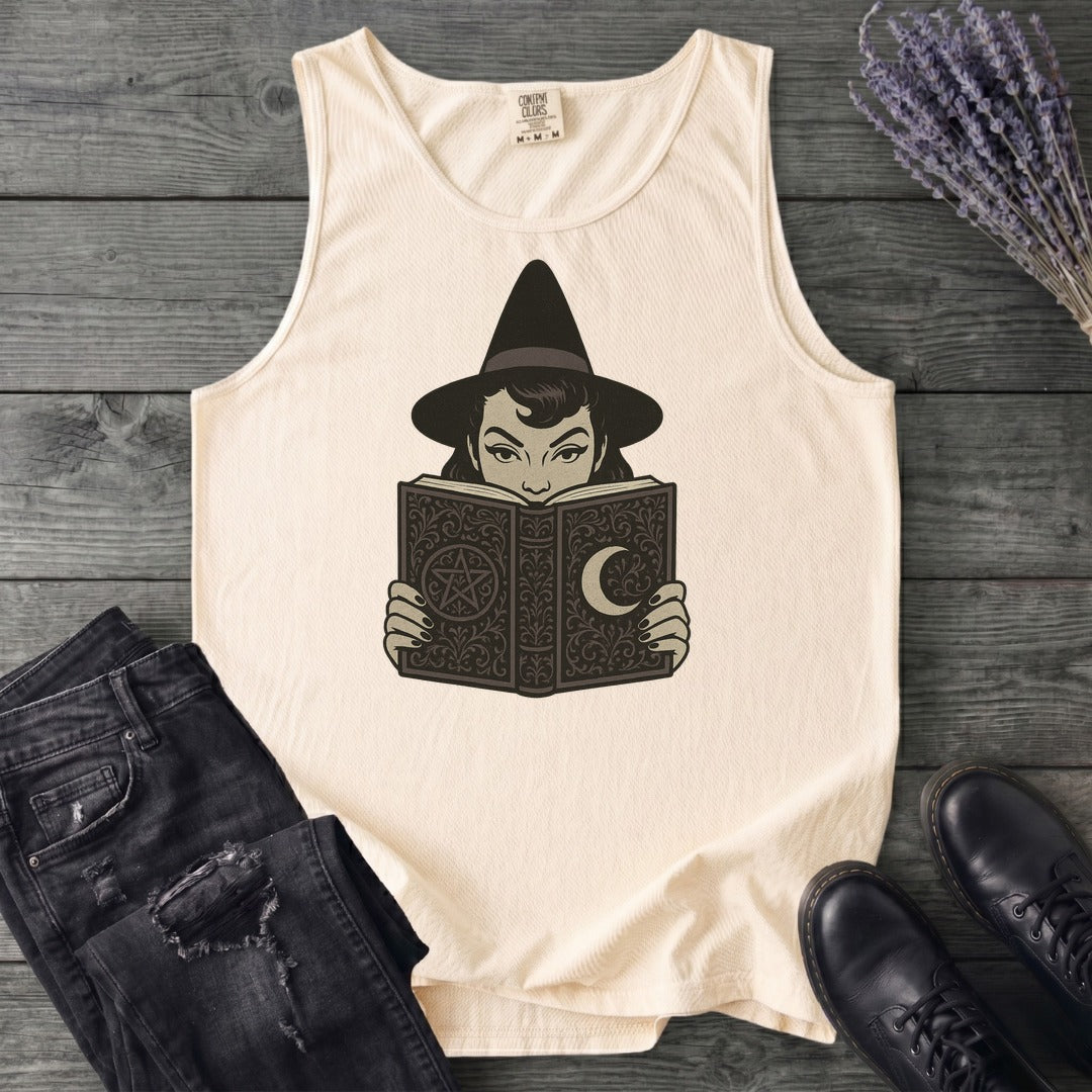 Witch Reading Tank Top