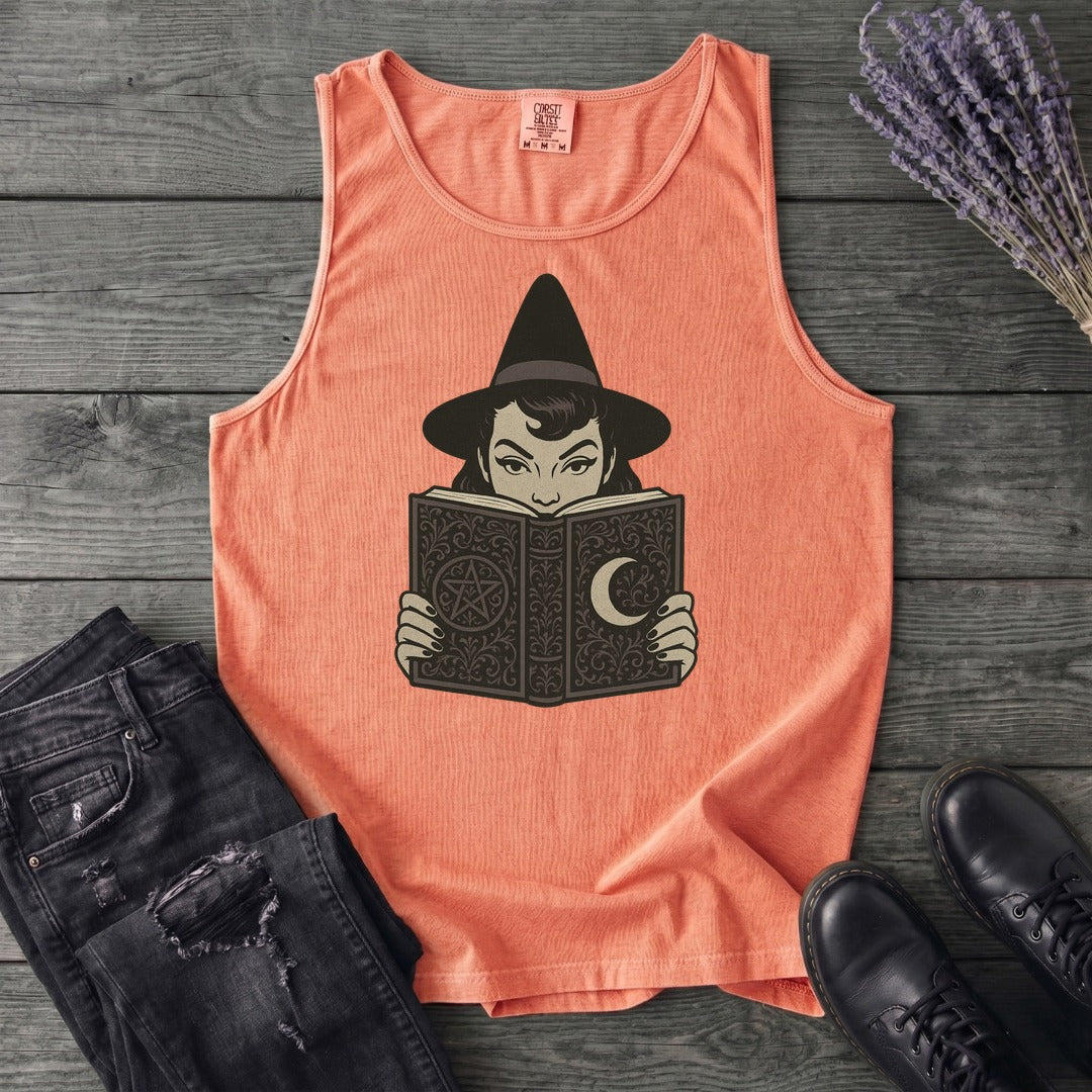 Witch Reading Tank Top