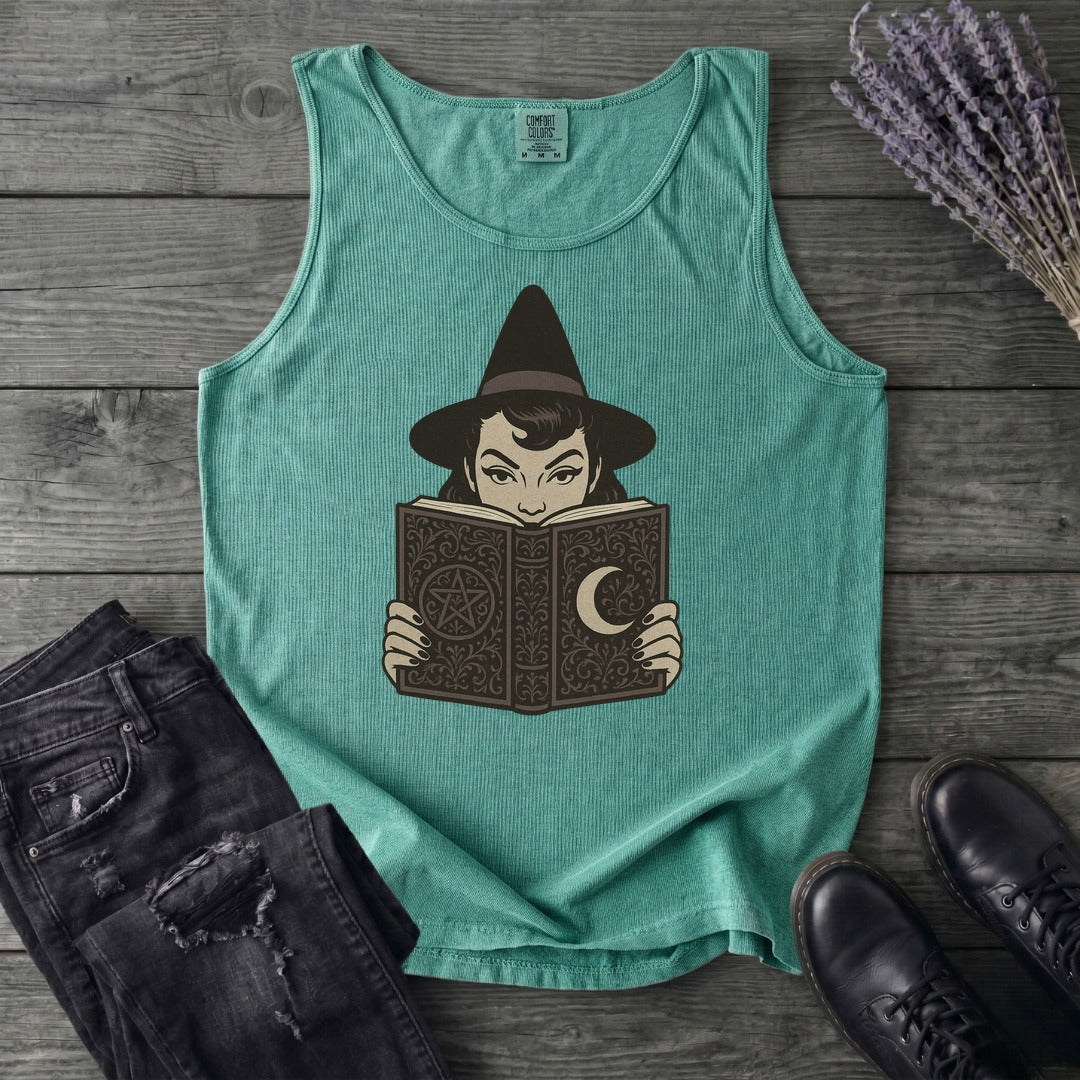 Witch Reading Tank Top