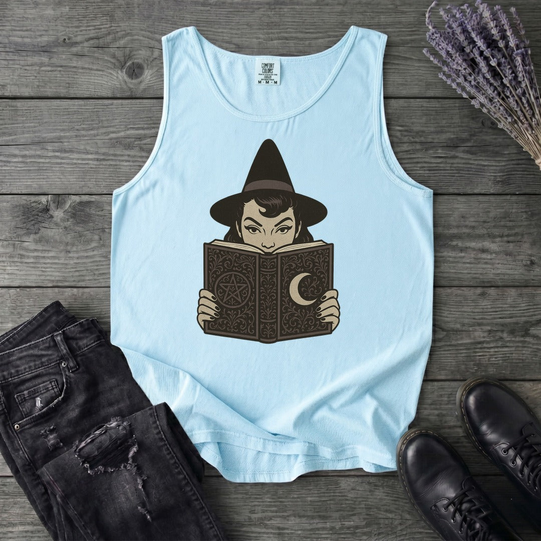Witch Reading Tank Top