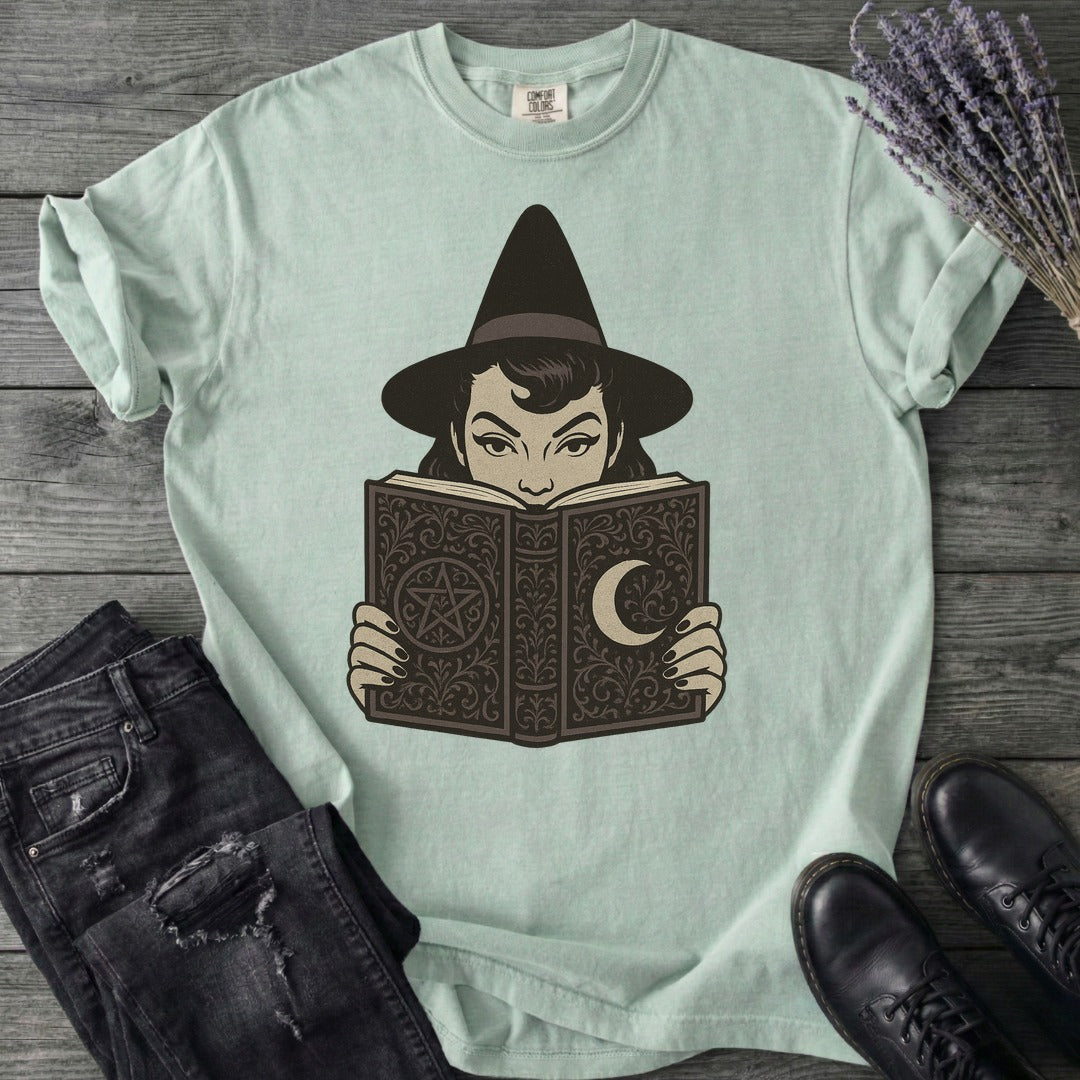 Witch Reading T-Shirt