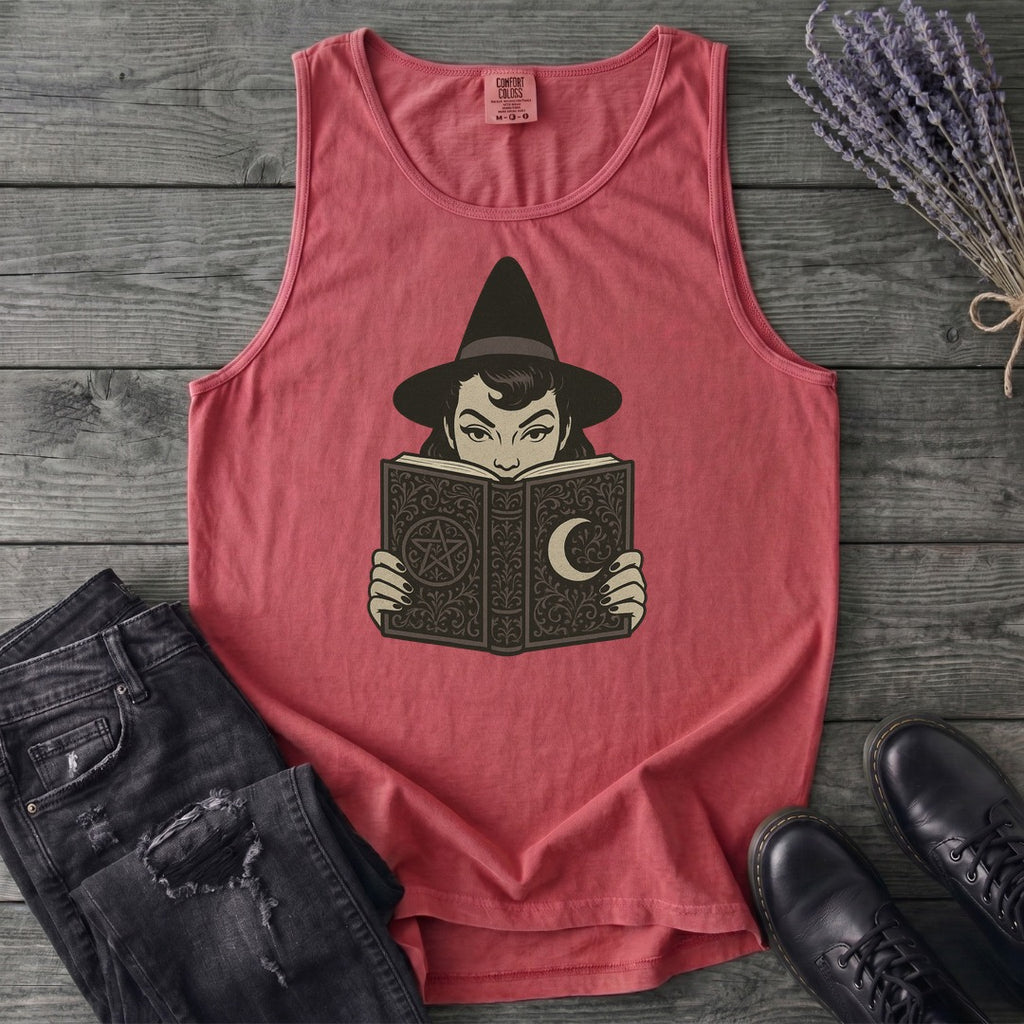 Witch Reading Tank Top