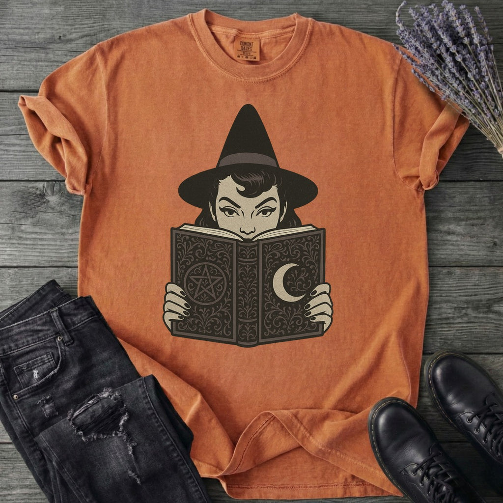 Witch Reading T-Shirt