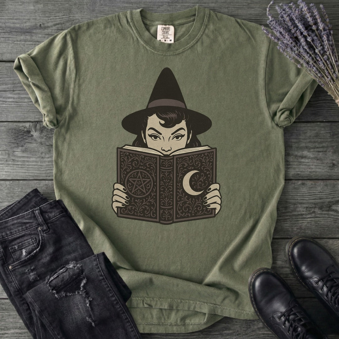 Witch Reading T-Shirt