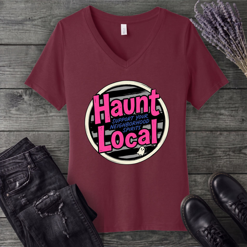 Haunt Local V-Neck T-Shirt