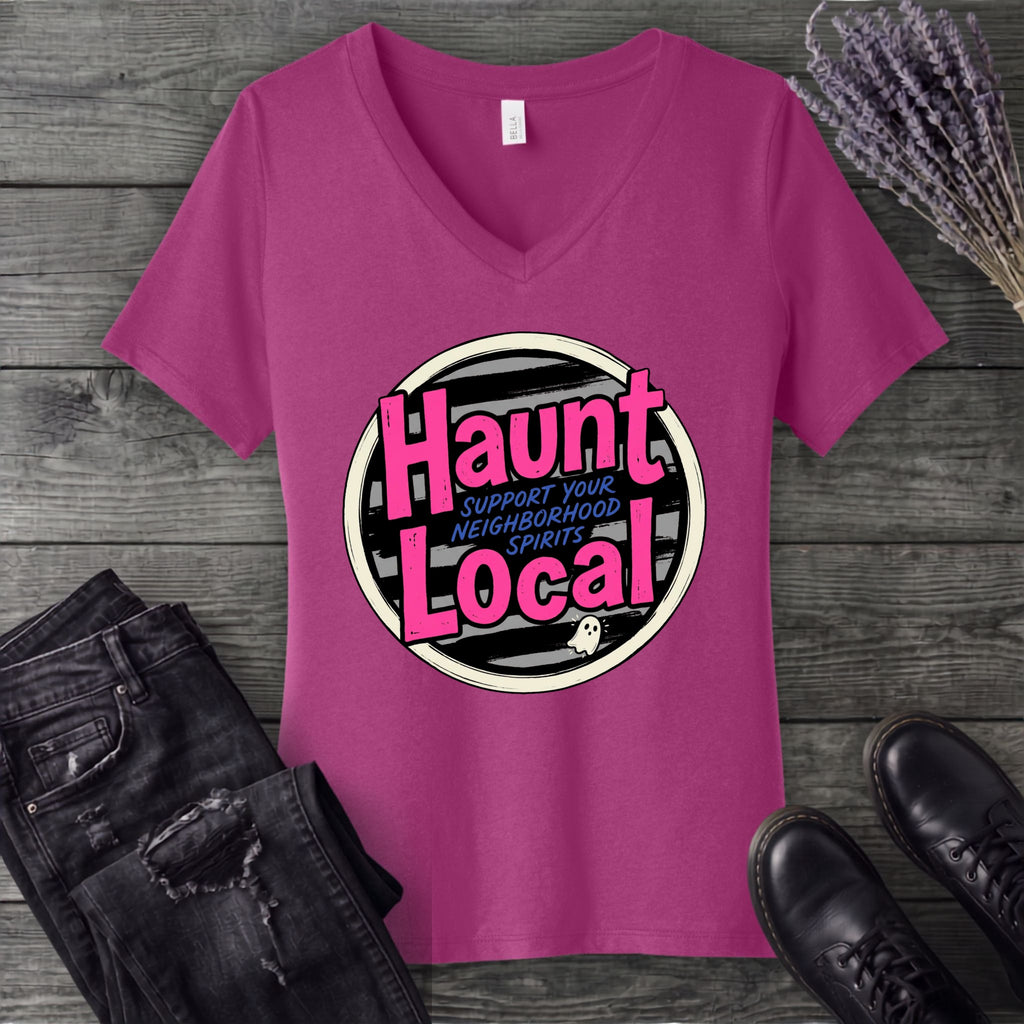 Haunt Local V-Neck T-Shirt