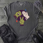 Classic Monster Rock Paper Scissor Game T-Shirt
