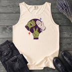 Classic Monster Rock Paper Scissor Game Tank Top