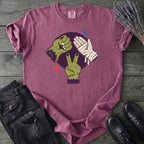 Classic Monster Rock Paper Scissor Game T-Shirt