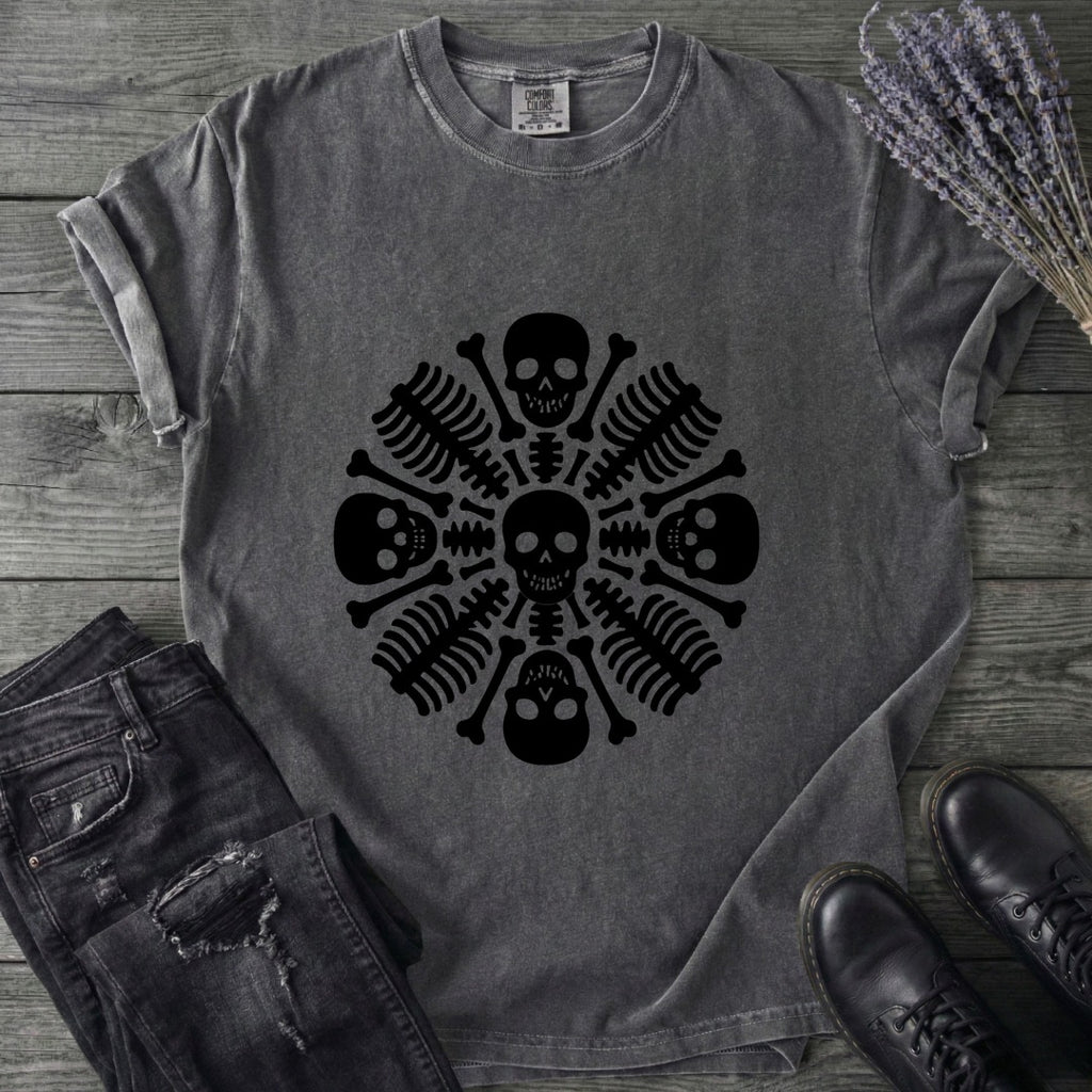 Skeleton Mandala T-Shirt