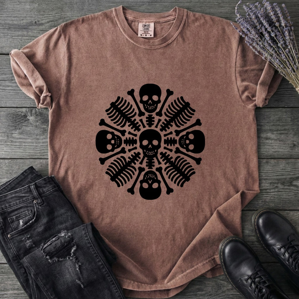 Skeleton Mandala T-Shirt