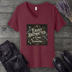 Easily Distracted By Crows and Curiosities V-Neck T-Shirt