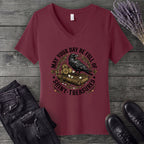 Day Full Of Shiny Treasures V-Neck T-Shirt