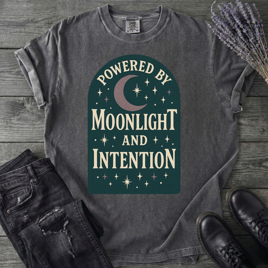 Powered By Moonlight And Intention T-Shirt