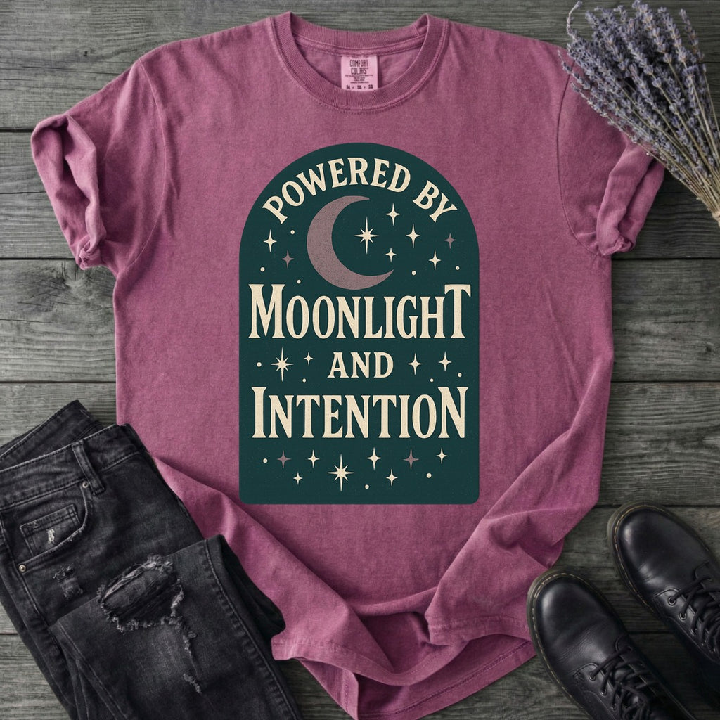 Powered By Moonlight And Intention T-Shirt