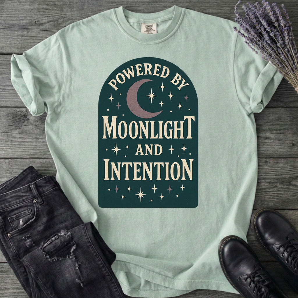 Powered By Moonlight And Intention T-Shirt