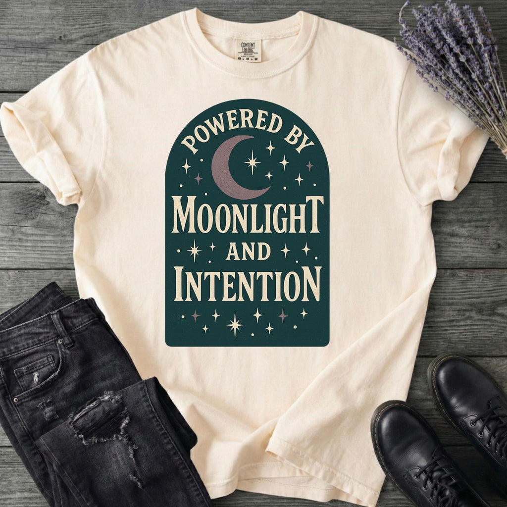 Powered By Moonlight And Intention T-Shirt