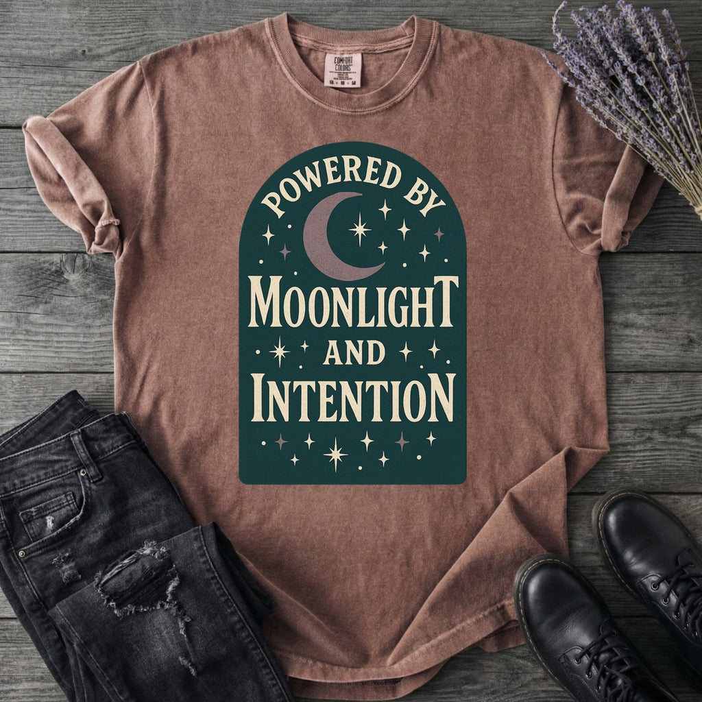 Powered By Moonlight And Intention T-Shirt