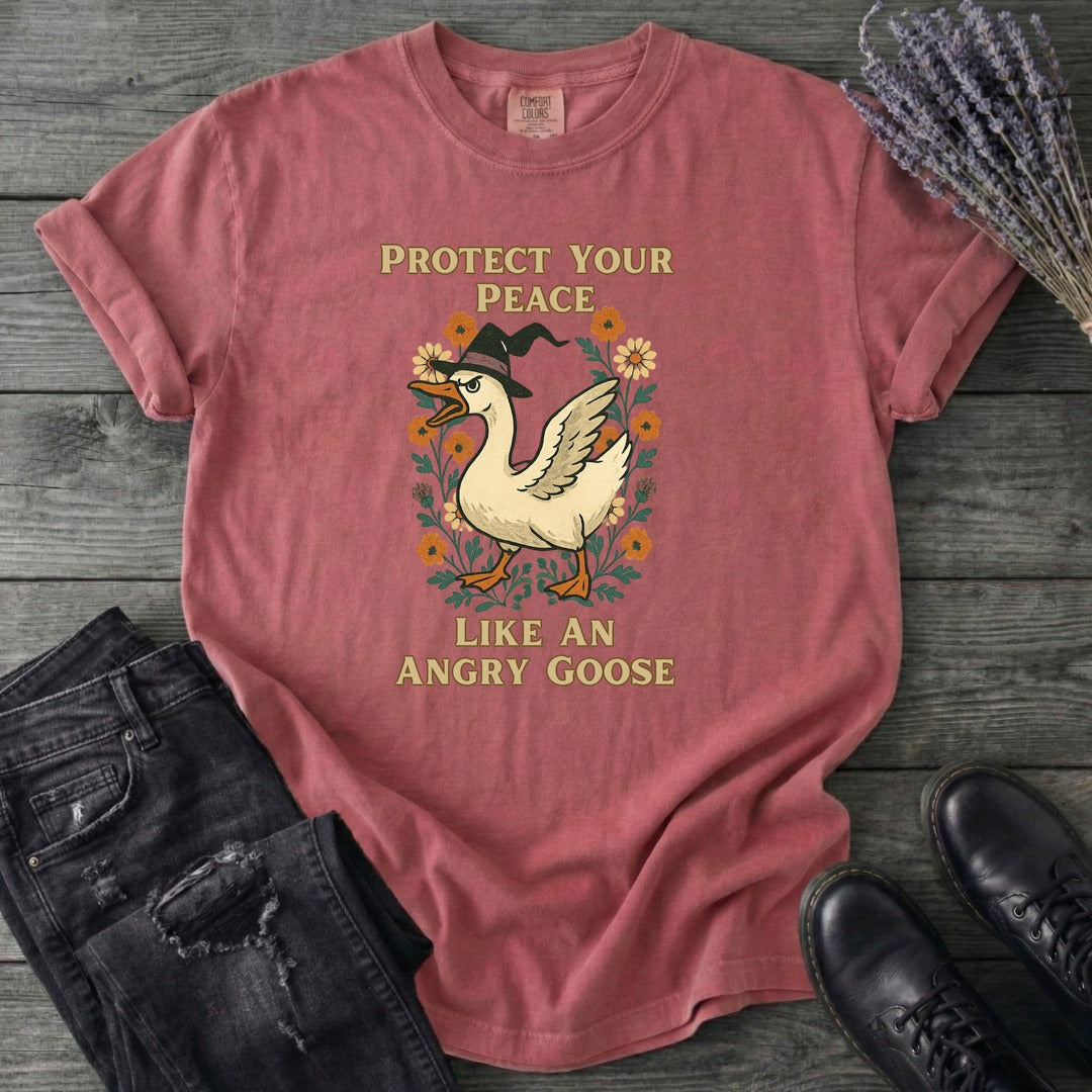 Protect Your Peace Like An Angry Goose T-Shirt