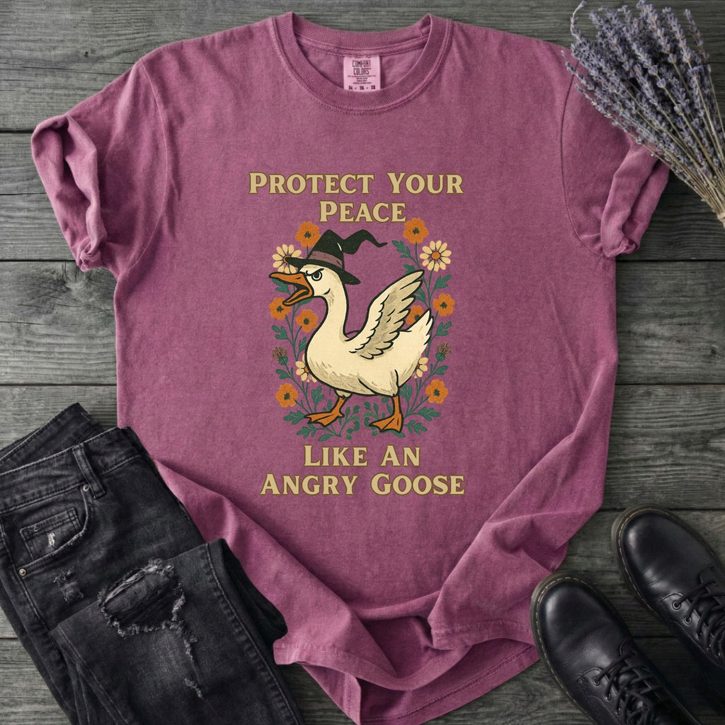 Protect Your Peace Like An Angry Goose T-Shirt