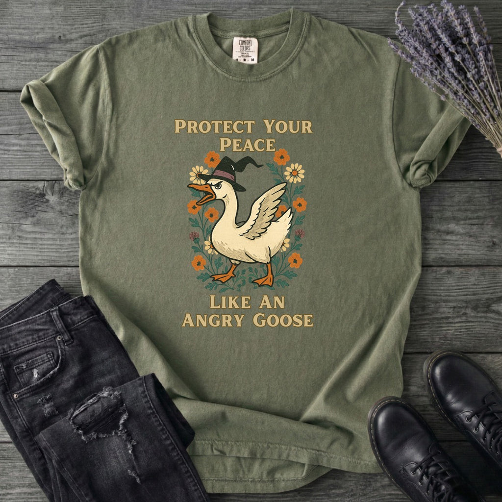 Protect Your Peace Like An Angry Goose T-Shirt