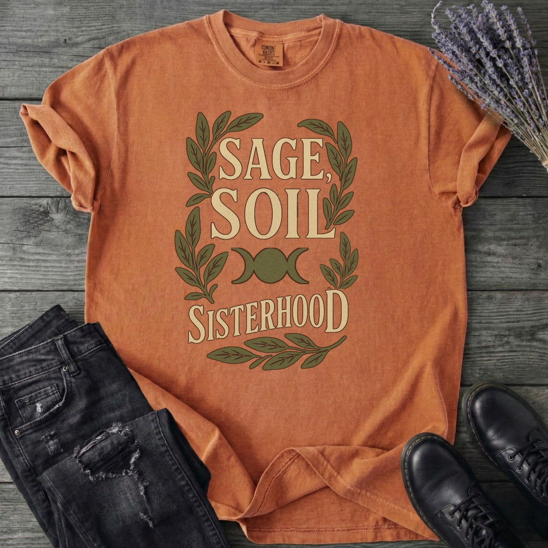 Sage Soil Sisterhood T-Shirt