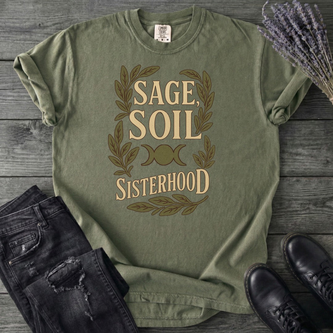 Sage Soil Sisterhood T-Shirt