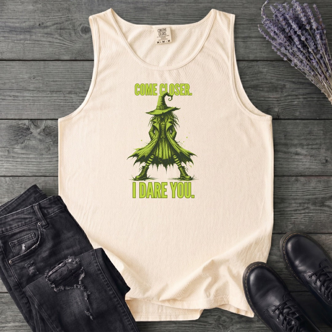 Come Closer I Dare You Tank Top