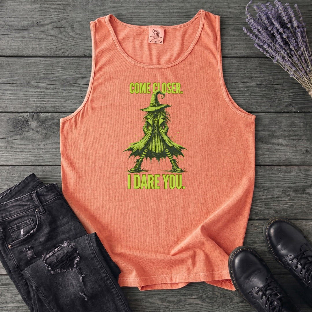 Come Closer I Dare You Tank Top