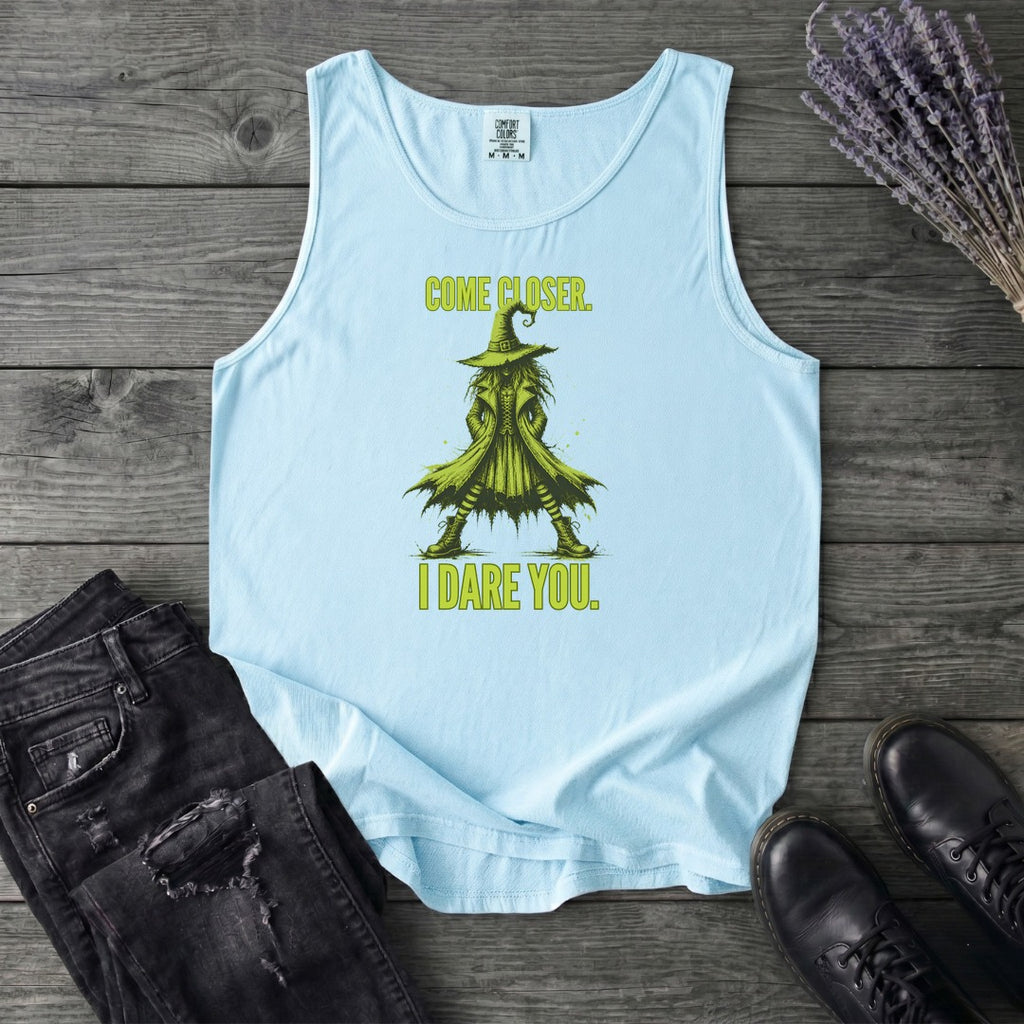 Come Closer I Dare You Tank Top
