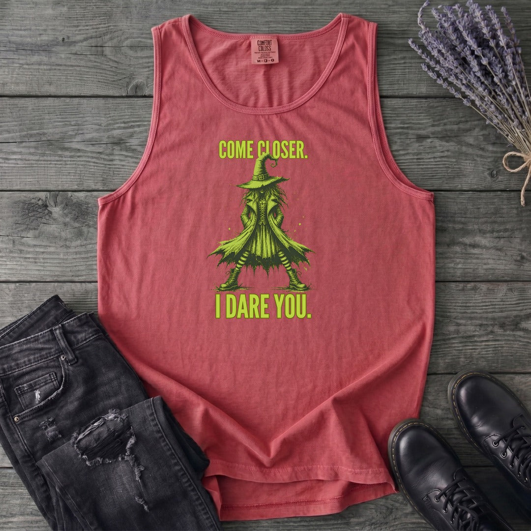 Come Closer I Dare You Tank Top