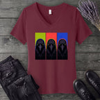 Crow Lineup V-Neck T-Shirt